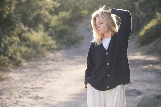 The cardigan boom: why “cozy” layers are everywhere again